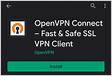 Configuração manual do OpenVPN no Android NordVPN criou